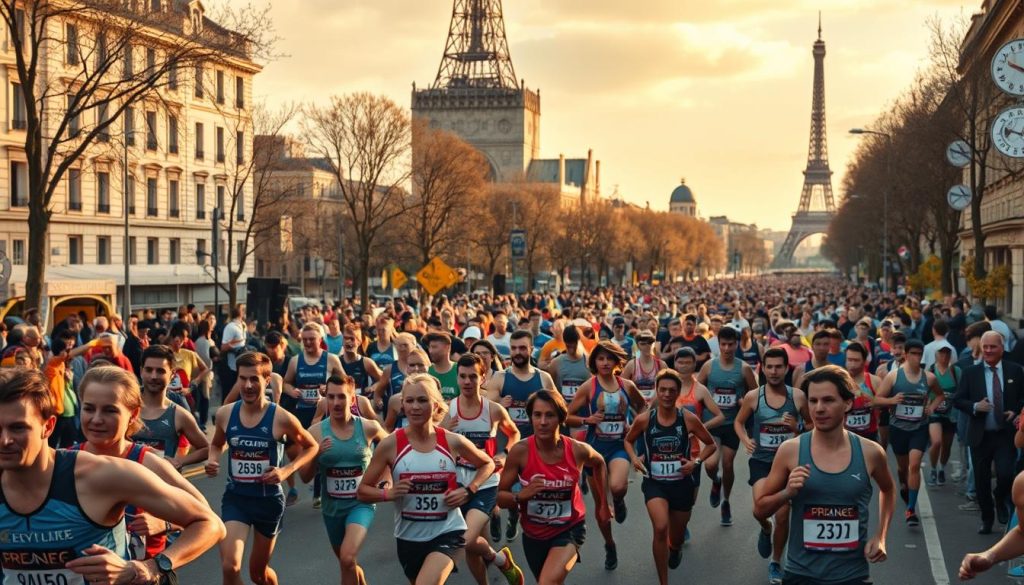 évolution des marathons en France